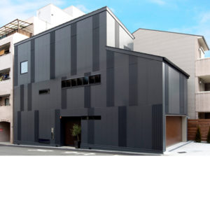 大阪市中央区 | 上町の黒い家 | 新築工事